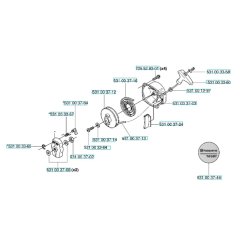 Starter Assembly for Husqvarna