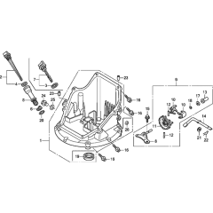 Oil Pan Assembly for Honda GCV160A0