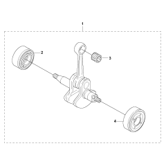 Crankshaft Assembly for 223L