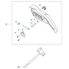 Clutch Cover for Husqvarna 225i