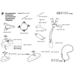 Accessories for Husqvarna 225RD