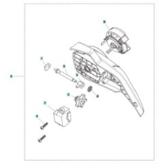 Clutch Cover for Husqvarna 240i