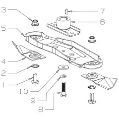 Blade Assembly for Masport 250ST