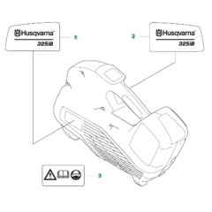 Decals for Husqvarna 325iB