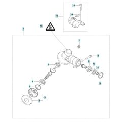 Bevel Gear for Husqvarna 325iLK