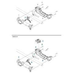 Handle for Husqvarna 325iLK