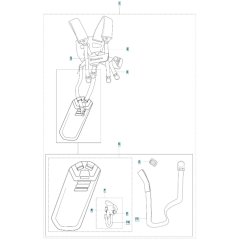 Harness for Husqvarna 325iR