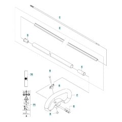 Shaft and Handle for Husqvarna