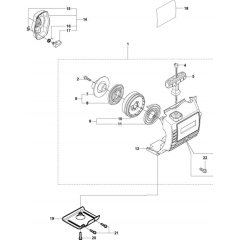 Stater-1 for Husqvarna 326 LDx