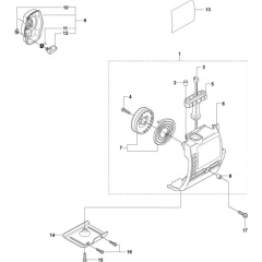 Stater-2 for Husqvarna 326 LDx