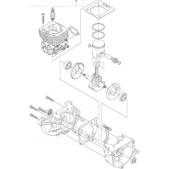 Short Block for Husqvarna 335 LX