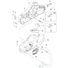 Chassis for Husqvarna 340i