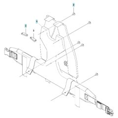 Harness for Husqvarna 340iBT