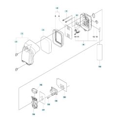Air Filter for Husqvarna 350BF
