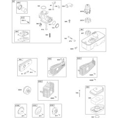 Air Filter Assembly for Briggs