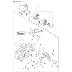 Clutch Cover for Husqvarna 455e