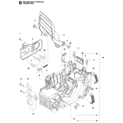 Crankcase Assembly for Husqvarna