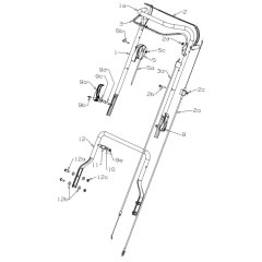 Upturned Handle Assembly