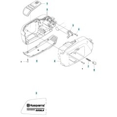Housing for Husqvarna 520iLX