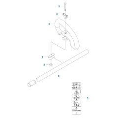 Tube for Husqvarna 520iLX