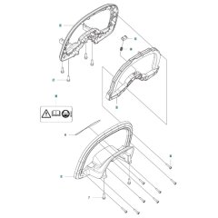 Handle for Husqvarna 522iHDR60