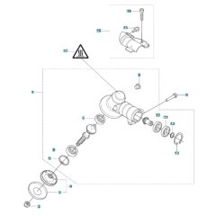 Bevel Gear for Husqvarna 525iRXT
