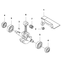 Crankshaft Assembly for 525RXT