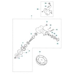 Bevel Gear Assembly for 525RX