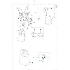 Harness for Husqvarna 535iRX