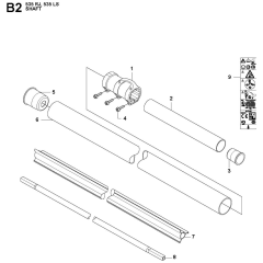 Shaft-2 Assembly for 535RJ