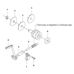 Clutch Assembly for Husqvarna
