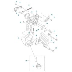 Chain Brake for Husqvarna 540i XP