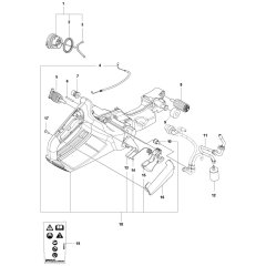 Fuel Tank Assembly for Husqvarna