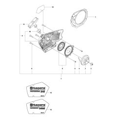 Starter Assembly for Husqvarna
