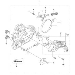 Husqvarna 550XPG Assembly