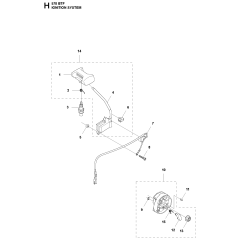Ignition System for Husqvarna 578BTF