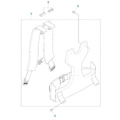 Harness Assembly for Husqvarna Blower