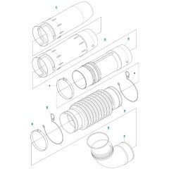 Tube Assembly for Husqvarna Blower