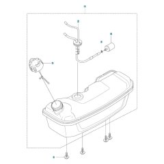 Fuel Tank Assembly for 590BFS
