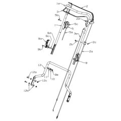 Upturned Handle Assembly