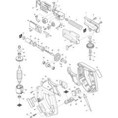 Makita 6834 Screwgun Assembly