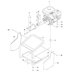 Husqvarna AMG 3200 Drive Unit