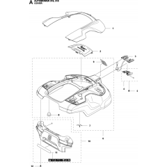 Cover Assembly for Automower 315