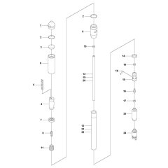 Husqvarna AY 47 Poker Assembly