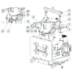 Wheel Assembly for Husqvarna