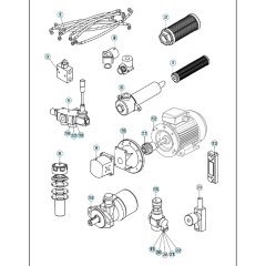 Hydraulic Assembly for BLASTRAC