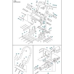 Housing Assembly for BLASTRAC 1-15DS