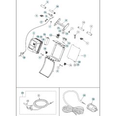Handle Assembly for Husqvarna