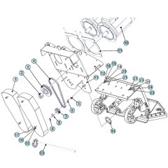 Motor Assembly for BLASTRAC 2-20DT