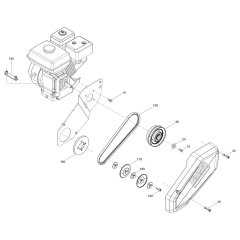 Drive System for Wacker BPS1340A